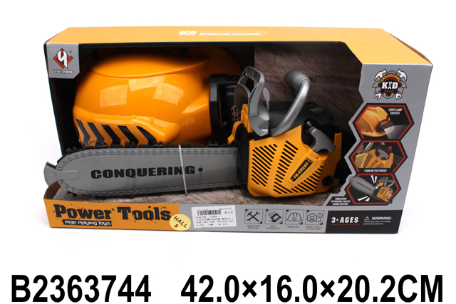 Motorna testera igračka sa kacigom, Power Tools