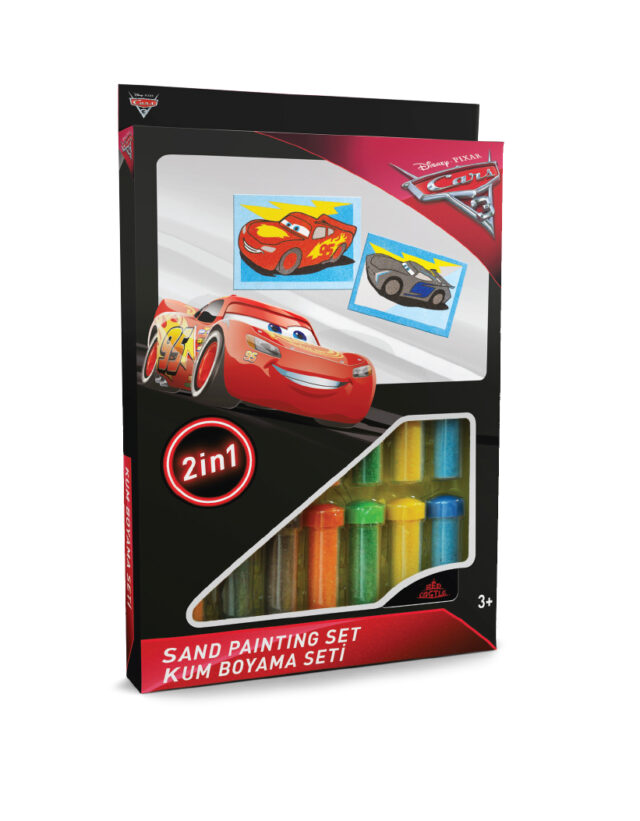 Kreativni set pesak Cars 3