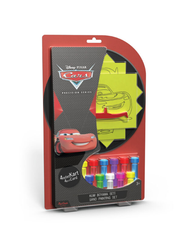 Kreativni set pesak Cars