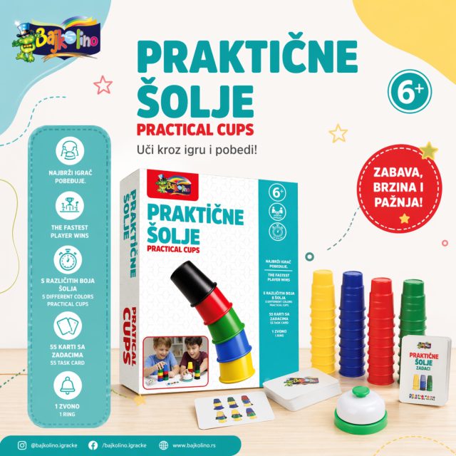 Praktične šolje igra