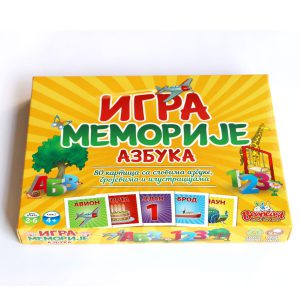 Igra memorije azbuka