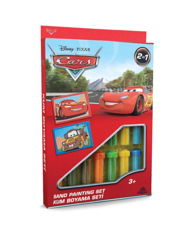 Kreativan set pesak Cars
