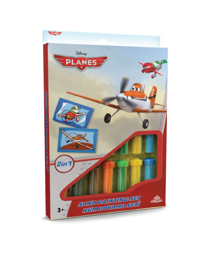Kreativni set pesak Planes