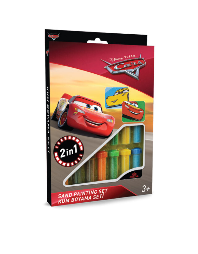 Kreativni set pesak Cars3